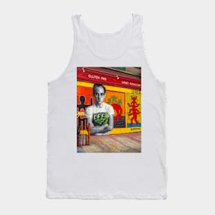 Street Art Graffiti Nolita Bike Little Italy New York City Tank Top